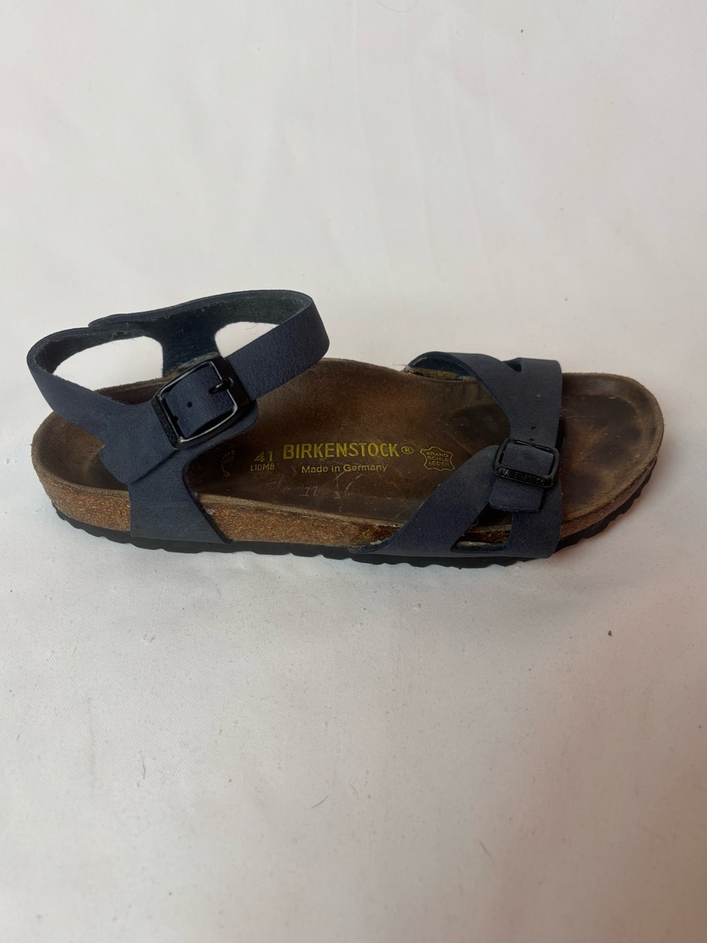 Birkenstock Rio Sandal Ankle Strap Blue Unisex EU 41 Women’s 10 Mens 8 Narrow